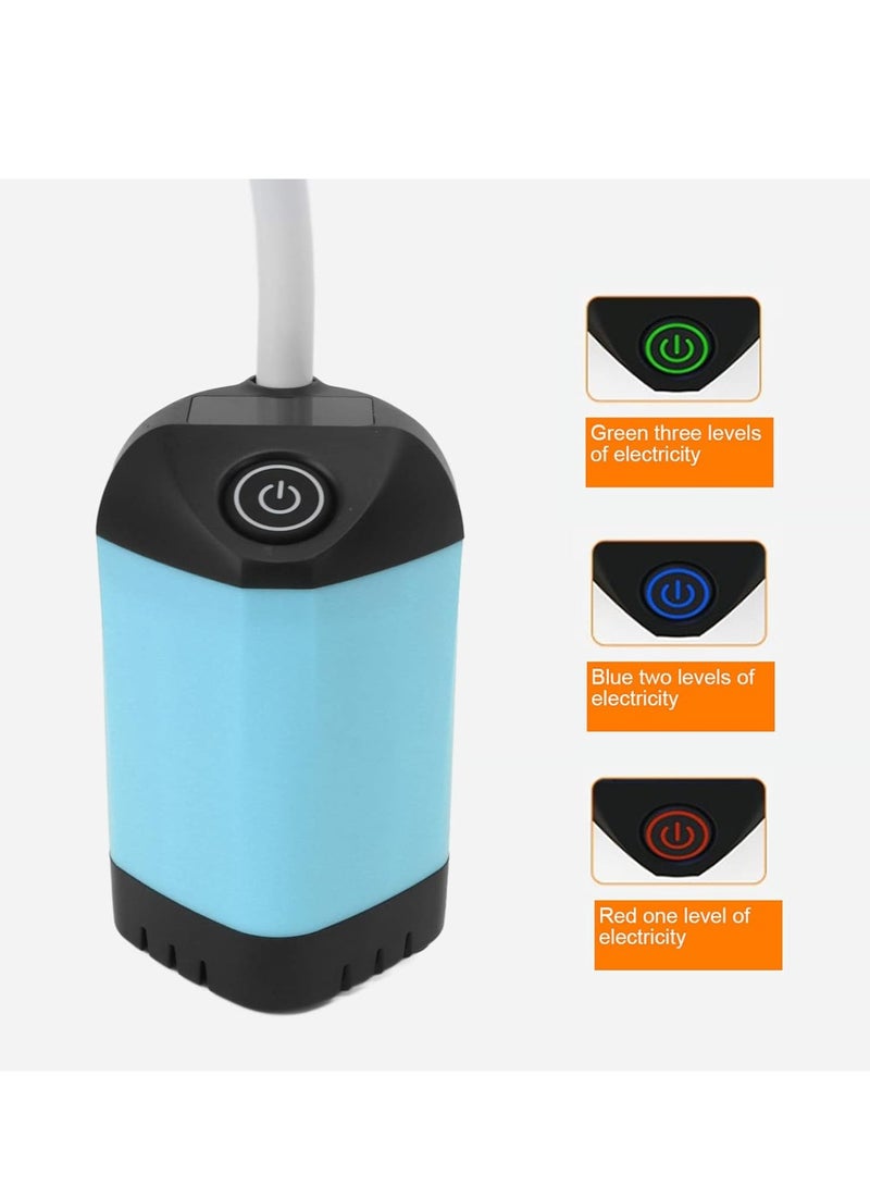XiuWoo Portable Rechargeable Camping Shower, Shower Pump, Outdoor Shower Kit with 3 Spray Modes, Storage Bag for Hiking, Travel, Car, Pet - Image 3