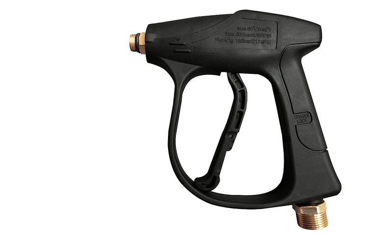KRISHAK TOOLS Pressure Water Spray Gun Car Wash Floor Cleaning High Pressure Water Washer Gun with Adjustable Nosel Black - Image 4