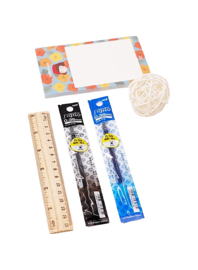 Uni Mitsubishi (Uni) Umr-1 Gel Pen Refills (Compatible With Umr-151 Pen), Black, 0.38Mm, 5-Pack - Image 1
