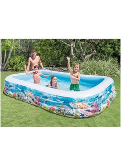 INTEX Tropical Inflatable Pool 305x183x56cm - 1020 liters  - Image 2