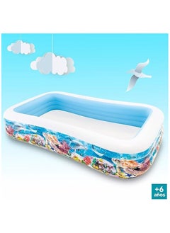 INTEX Tropical Inflatable Pool 305x183x56cm - 1020 liters  - Image 4