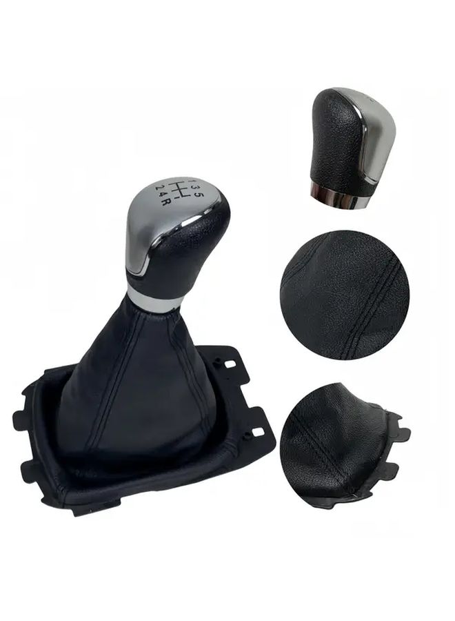 2013 2018 Ford EcoSport Manual Shifter Knob OEM Style Upgrade 5 Speed Black Ergonomic Gear Shift Lever Metallic Finish Precision Control - Image 4