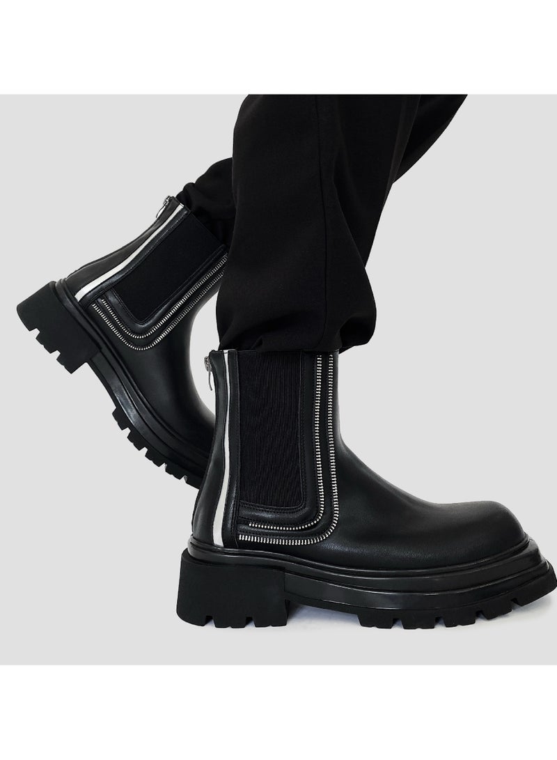 Warrior Fashionable Outdoor Mid Top Boots - Image 5