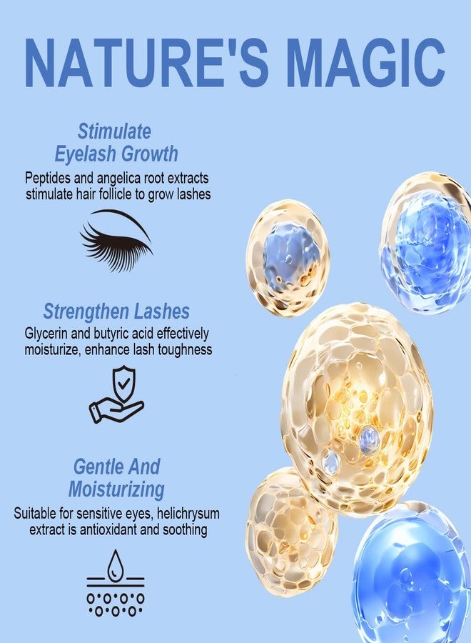 W3W Eyelash Growth Serum – Peptide Lash Enhancer for Longer, Thicker Lashes & Brows – Clinically Proven Natural Botanical Formula with Myristoyl Pentapeptide-4 & Helichrysum Extract (4ml) - Image 5
