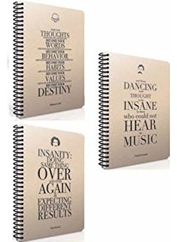 Gıpta Typo Notepad A-4 Spiral Hard Cover 100 Sheets Striped 3-2730000-2011 