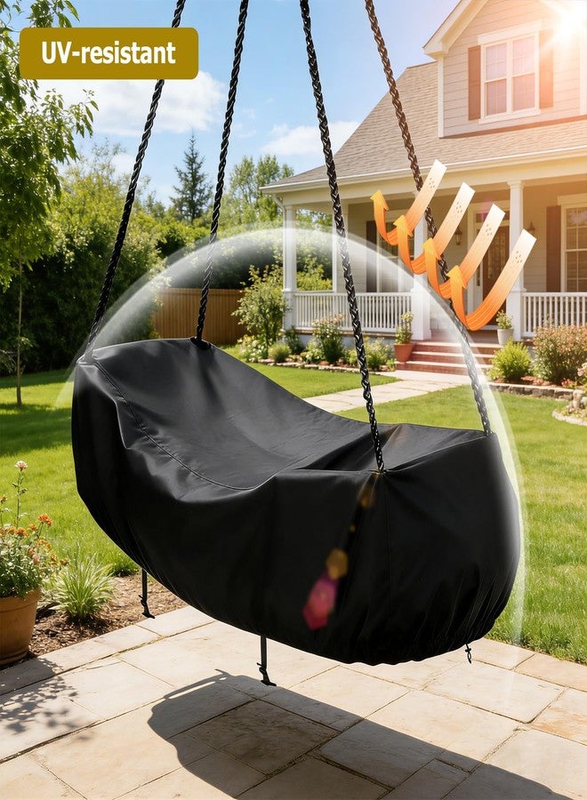 Dipurman Cover for Step2 Rocket Swing for Two,Heavy-Duty 600D Waterproof Dustproof Baby Outdoor Swing Cover,Designed with Buckle Straps,Fits Outdoor Swing Cover - Image 5