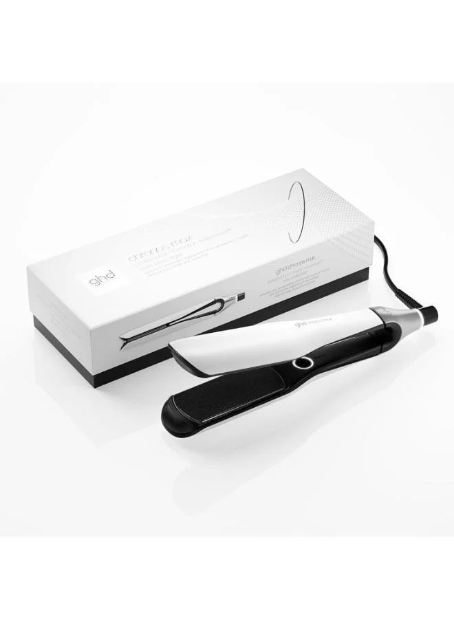 Ghd Brand مكواة فرد الشعر غهده كرونوس ماكس ستايلر الأساسية  بوصة، استجابة للحركة فائقة السرعة لنتائج عالية الدقة تدوم  ساعة - أبيض