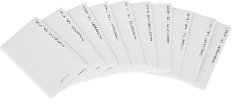 Proximity Cards, 125Khz Readable Access Card, Readable Access Card Proximity 10pcs 125Khz Door Control Entry Access Card - Image 1