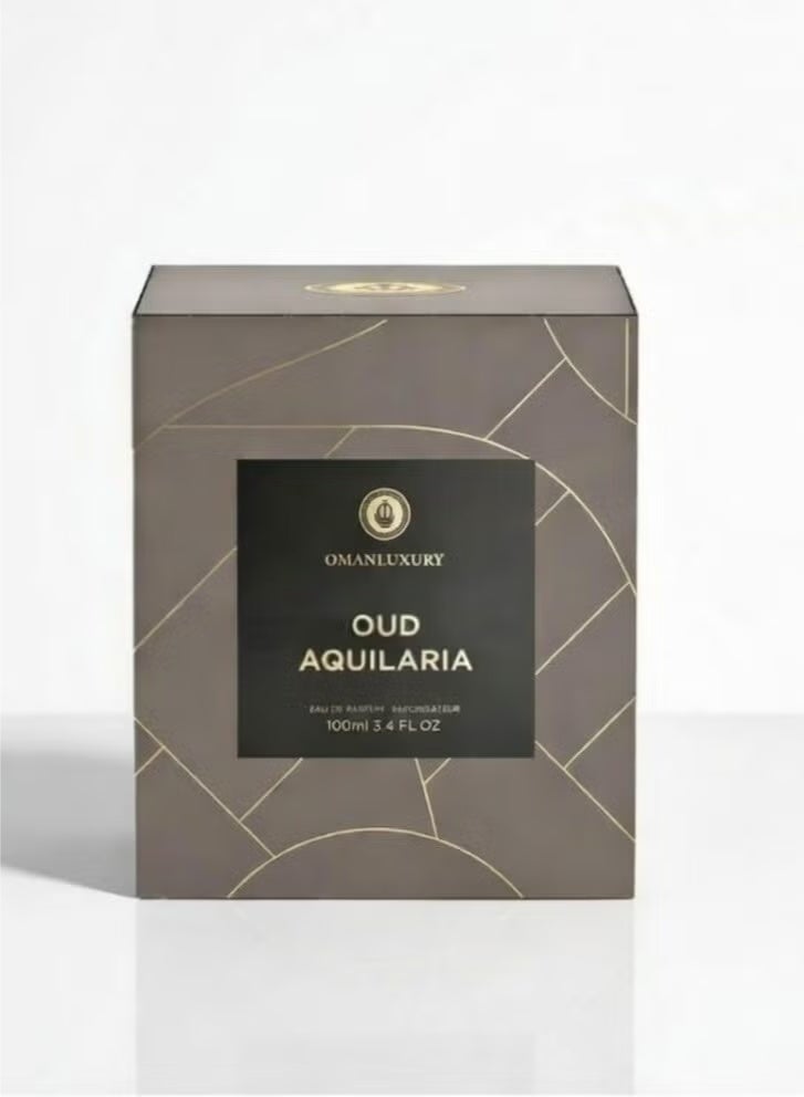 Oman Luxury Oud Aquilaria – Eau de Parfum – 100 ml – Luxury Oriental Oud Fragrance for Men & Women - Image 2