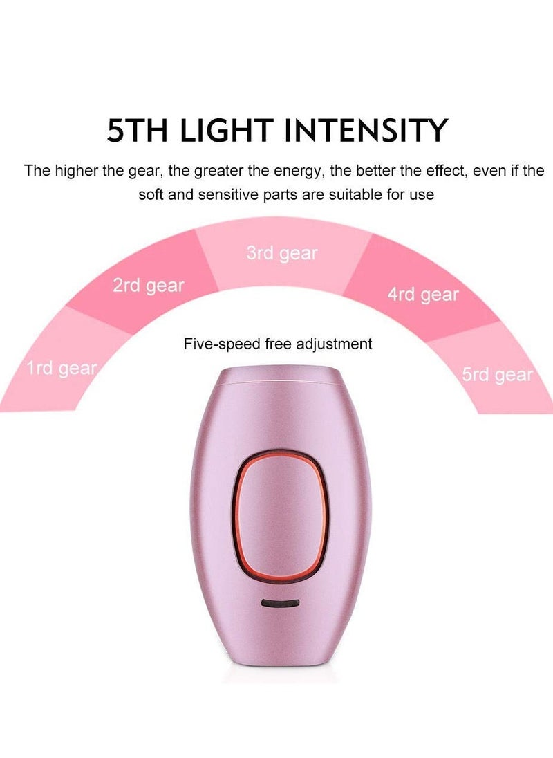 Arabest Hair Removal System for Women,epilator Laser Depilator Painless Mini 999000 Flashes Facial Whole Body at Home Hair Remover Device for Women (Pink)  - Image 3