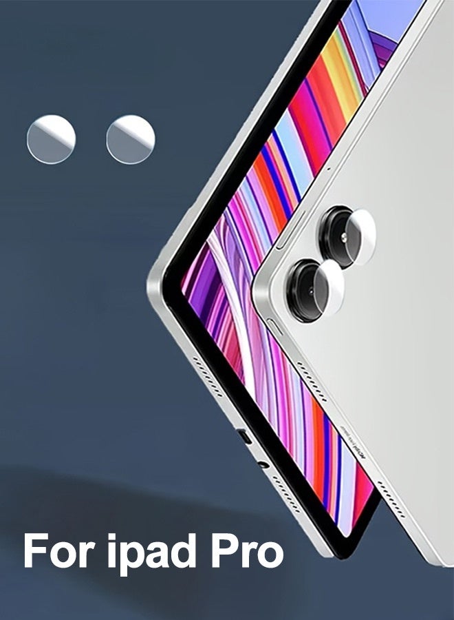 Tersely [2+2 Pack] Tempered Glass Screen Protector for Xiaomi Redmi Pad Pro 12.1 Inches/Poco pad with 2pcs Lens Protector, 9H Hardness, Crystal Clear Screen Protector, Anti-Fingerprint, Anti-Glare, Scratch-Resistant - Image 5