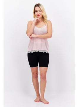 Women Textured Sleeveless Pajama Top, Pink - pzsku/Z02F89CA60C24377A00E6Z/45/_/1732780826/f196b578-5692-4ef7-b4ba-9ce8ec636c95