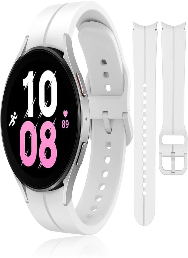 kytuwy - Galaxy Watch 5 Pro Strap 45 mm Compatible with Samsung Galaxy Watch 6/5/4 Strap 40 mm 44 mm, Silicone Sport Replacement Bands for Galaxy Watch 6 Classic Strap 47 mm 43 mm/Watch 4 Classic 42 mm 46 mm - Image 1