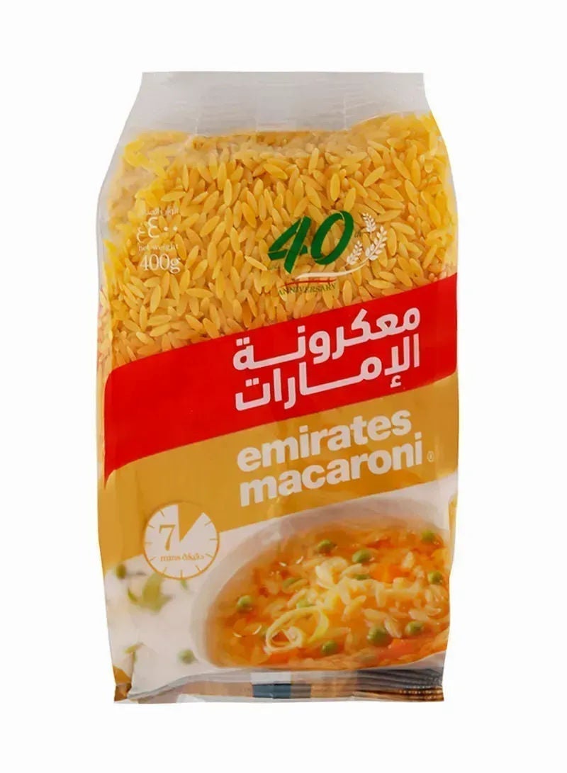 Emirates Macaroni Risoni Pasta, 400g 