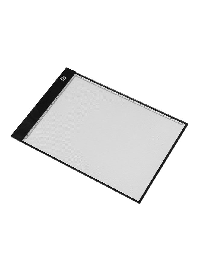 A4 LED Powered Light Box Tracer Copy Board Black - Image 3