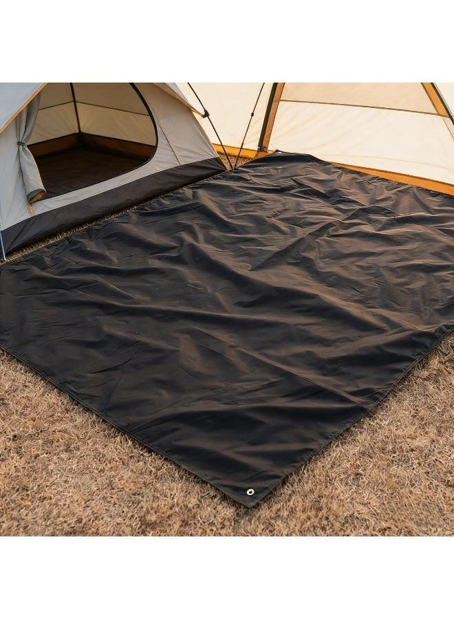 CKIKH A portable waterproof mat, thickened moisture-proof mat, wear-resistant, made of Oxford cloth, suitable for outdoor camping and picnics. - Image 1