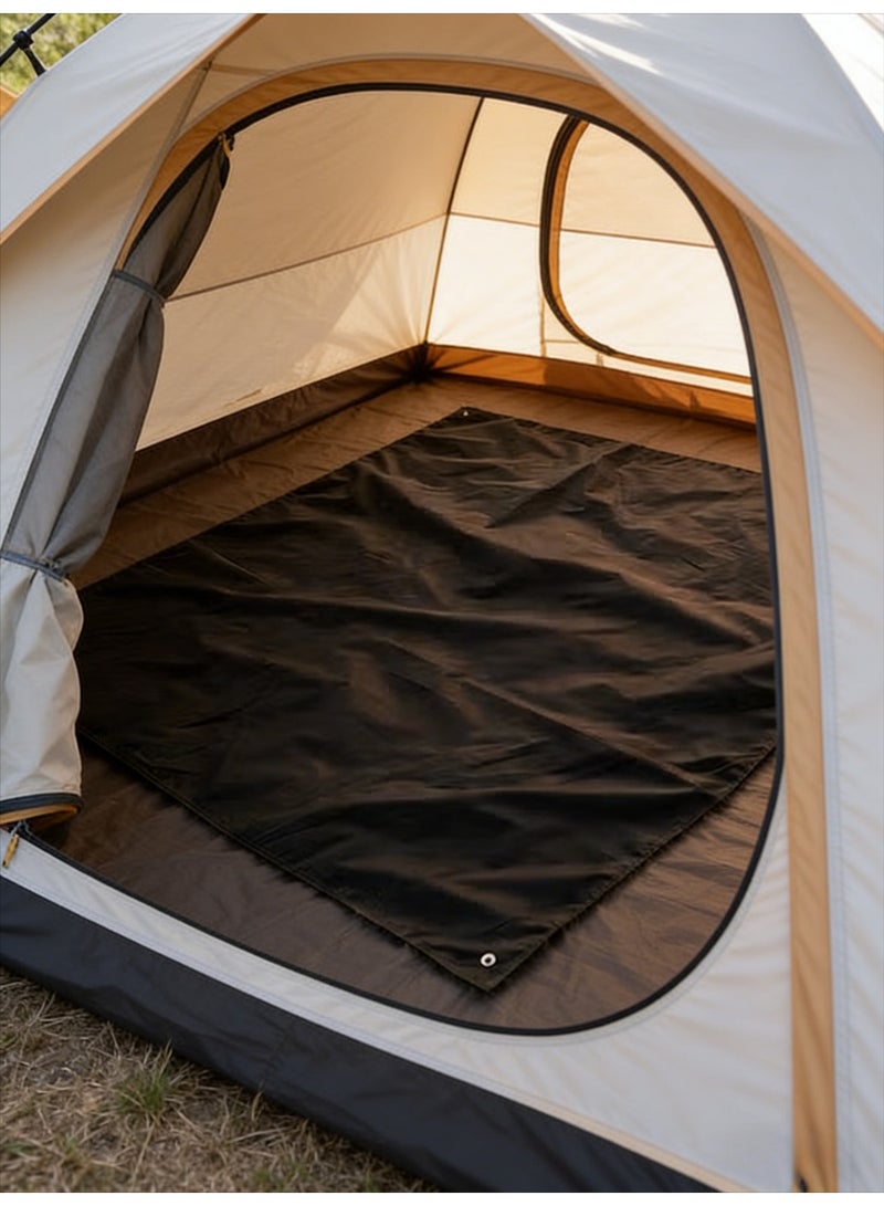 CKIKH A portable waterproof mat, thickened moisture-proof mat, wear-resistant, made of Oxford cloth, suitable for outdoor camping and picnics. - Image 2