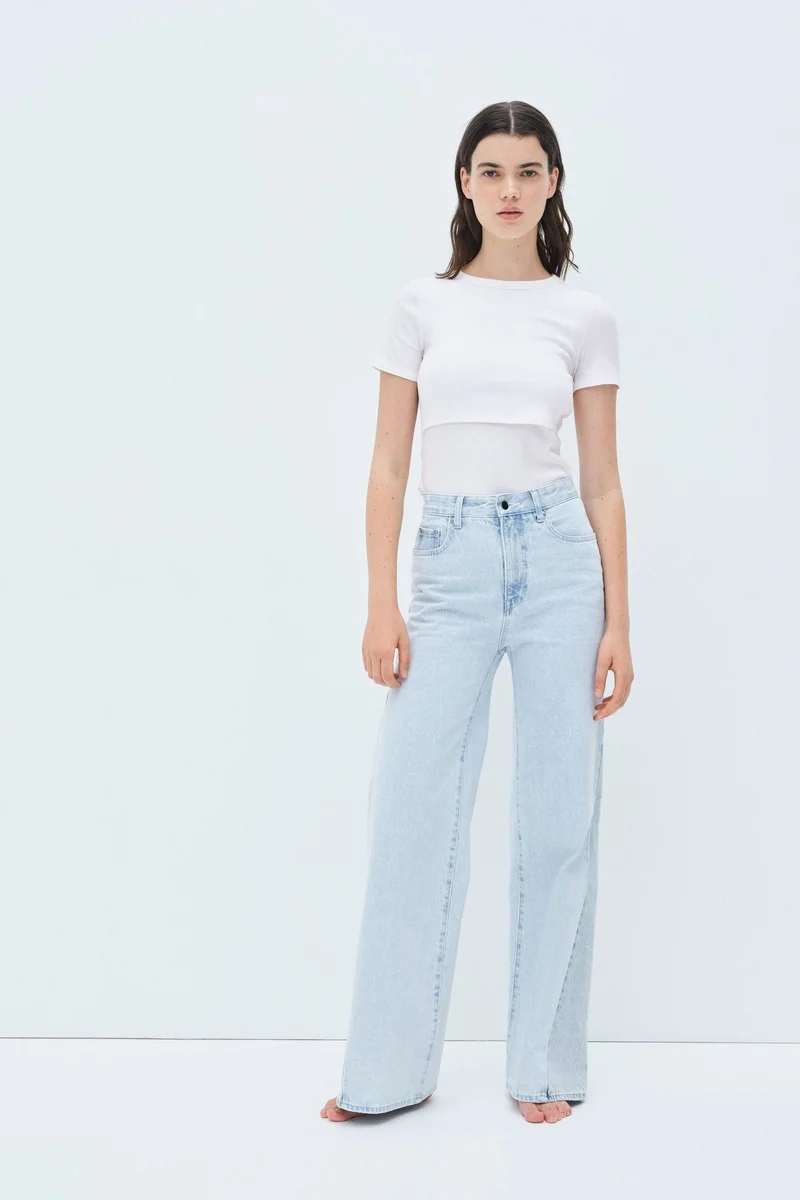 H&M MAMA Ribbed nursing top