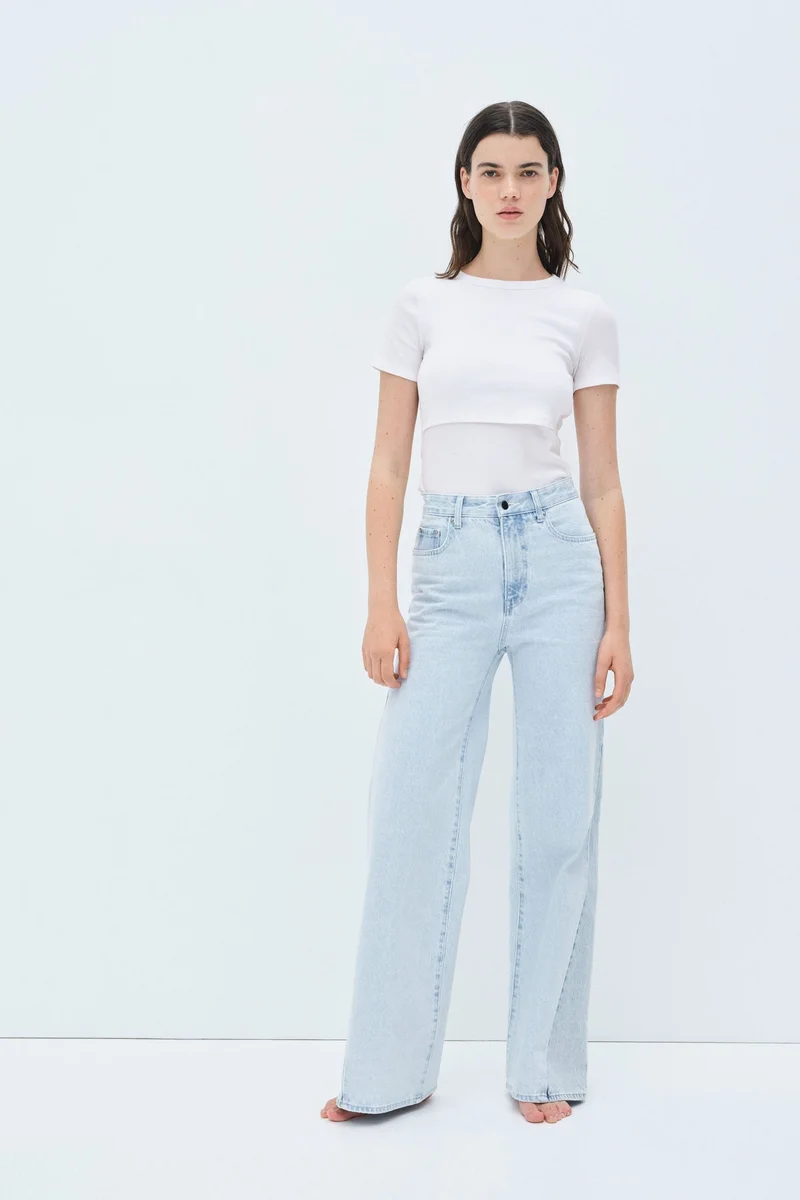 H&M MAMA Ribbed nursing top