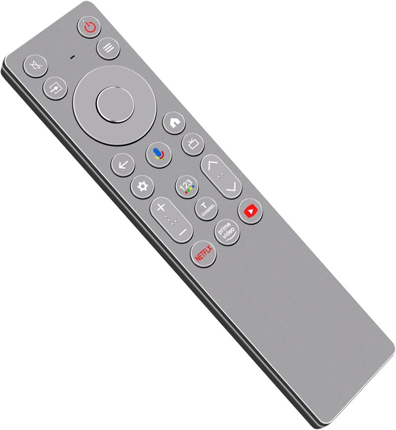 فينابتي جهاز التحكم عن بعد الصوتي البديل RC933A FMB1 -- مناسب لتلفزيون TCL 4K QLED Mini LED لعام 2025 مع إضاءة خلفية RC933A-FMB1 65C8K 75C89K 75Q8CX7 Q8CX7 85Q8CX7 98Q8CX7 W8U-RC933A - Image 1