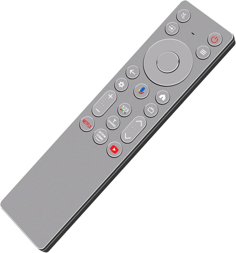 فينابتي جهاز التحكم عن بعد الصوتي البديل RC933A FMB1 -- مناسب لتلفزيون TCL 4K QLED Mini LED لعام 2025 مع إضاءة خلفية RC933A-FMB1 65C8K 75C89K 75Q8CX7 Q8CX7 85Q8CX7 98Q8CX7 W8U-RC933A - Image 2