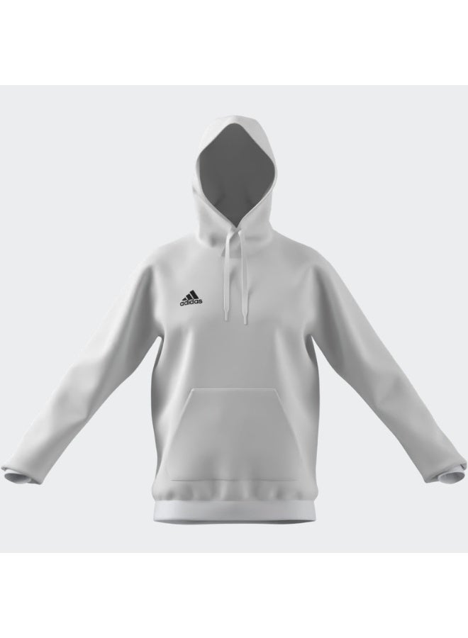 Adidas هودي ENT22 أبيض/أسود - Image 3