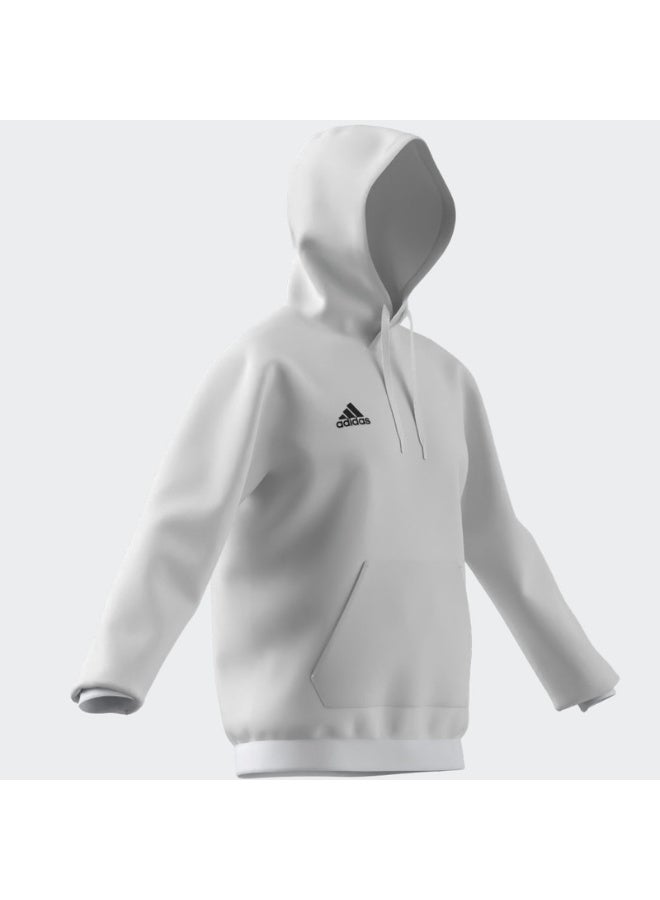 Adidas هودي ENT22 أبيض/أسود - Image 4