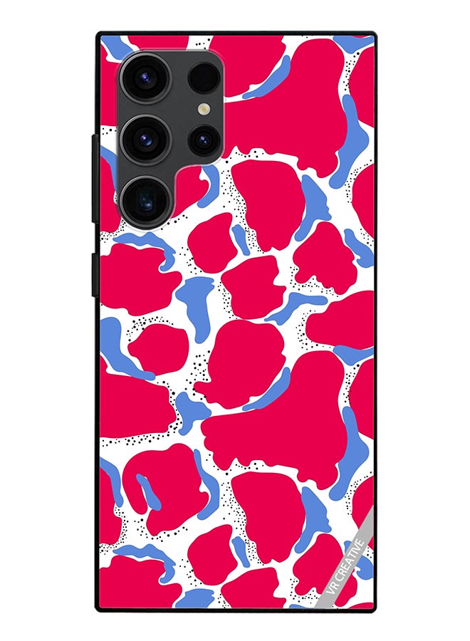 VR CREATIVE Protective Case Cover For Samsung Galaxy S24 Ultra Strips Design Multicolour - Image 1