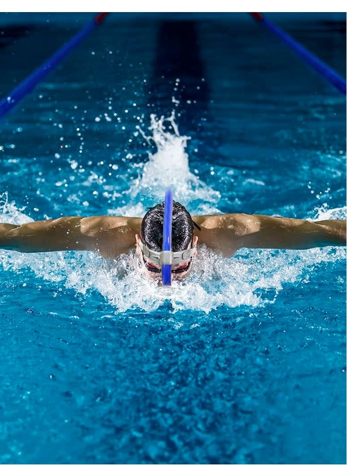 Beauenty - Snorkel Lap Swimming,Breathing tube for swimming，Swimming accessories，Swimming equipment，Swimmer Training Diving Snorkeling  Comfort food grade silicone bite, One-Way Purge Valve,for Pool Open Water - Image 1