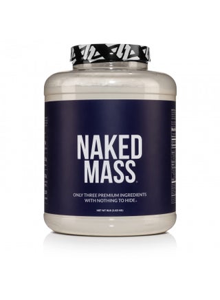 Naked Mass - Natural Weight Gainer Protein Powder - 8lb Bulk, GMO Free, Gluten Free & Soy Free. No Artificial Ingredients - 1,250 Calories - 11 Servings - pzsku/Z02F98A19D52CC93E2ACEZ/45/_/1727377826/a0a594b5-15cd-493b-bce5-067818dfc611