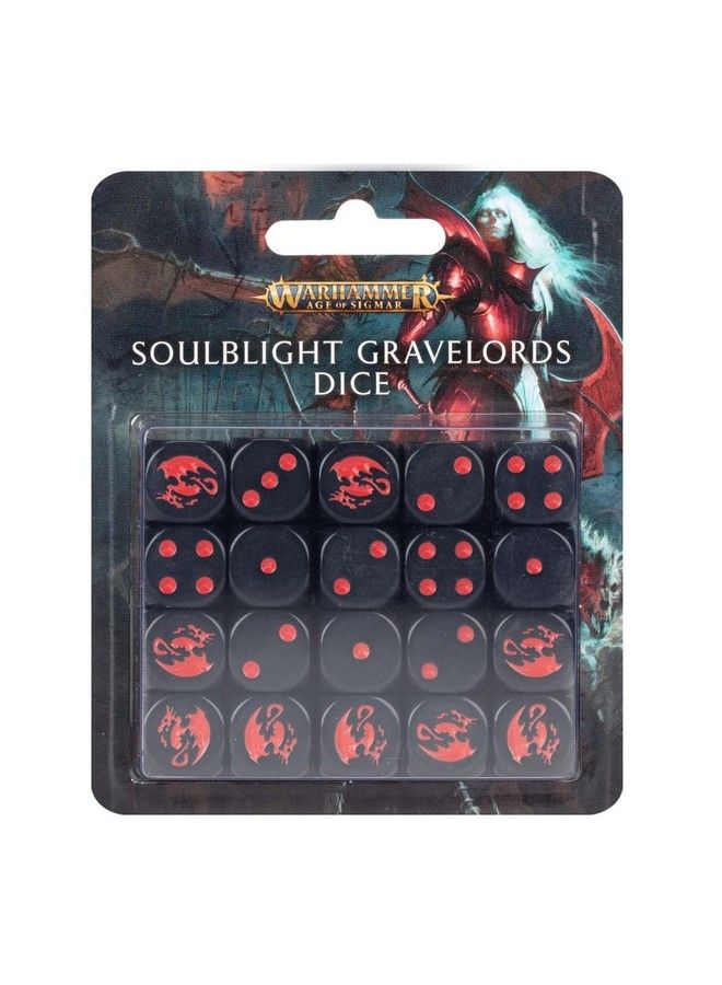 WARHAMMER Warhaammer Age Of Sigmare Souldblight Gravelords Dice Set - Image 2