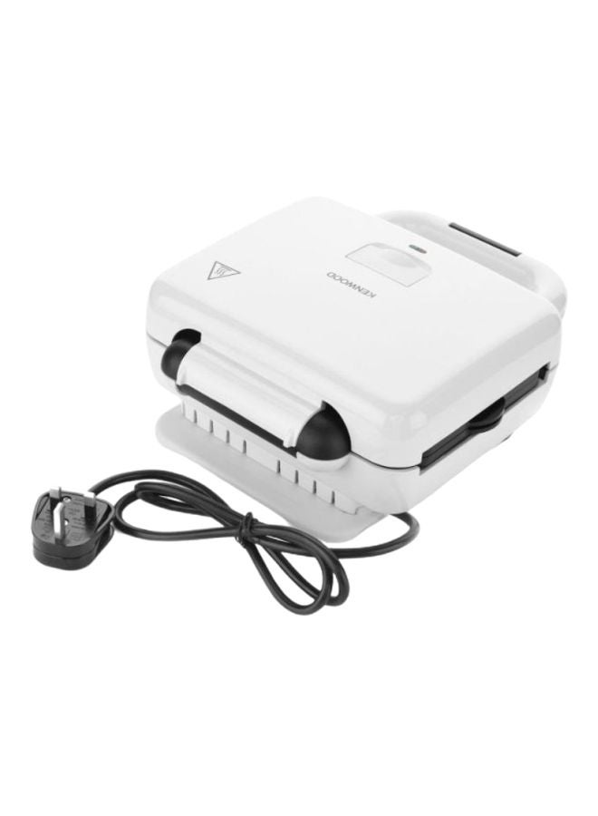 KENWOOD Sandwich Maker, 3 in 1, Grill, Waffle, 180 Degree Hinge, 3 Non Stick Plates 700 W SMP84.C0WH White - Image 5