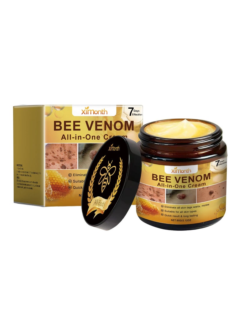 ximonth Bee Venom Skin Regeneration Cream, Bee Venom Skin Regeneration Cream Bee Venom Ointment, Professional Bee Venom Repair Cream, Bee Venom Cream for All Skin Types - Image 1