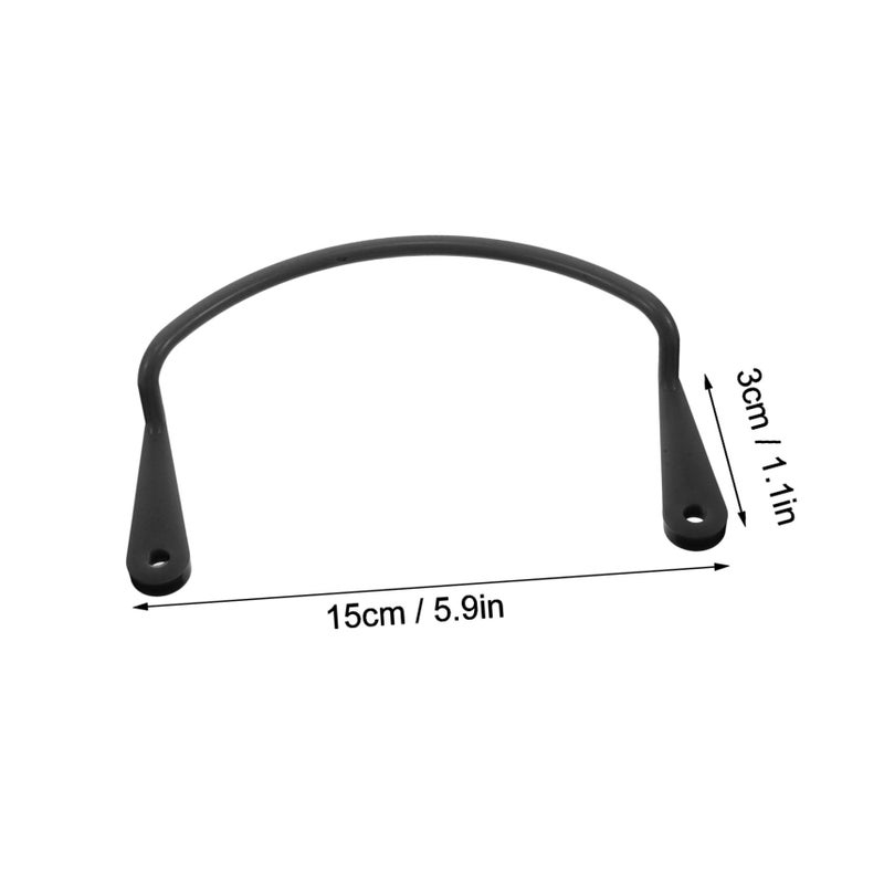 Black Billiard Accessories Kit Pool Table Corner Bracket Drop Net Replacement - Image 3