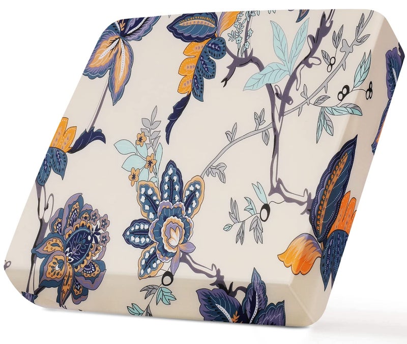 SearchI Stretch Printed Sofa Couch Cushion Covers Replacement Chair Cushion Slipcovers Sofa Seat Cover Furniture Protector Sofa Slipcover Soft with Elastic BottomSmall Flower Pattern