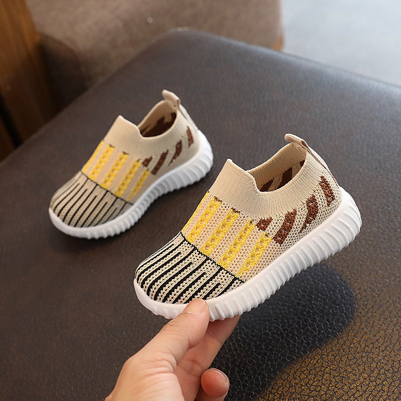 Mesh Sneakers Lightweight Flexible Sole Walking Shoes For Kids Indoor And Outdoor Activities - Image 4