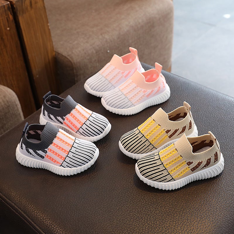 Mesh Sneakers Lightweight Flexible Sole Walking Shoes For Kids Indoor And Outdoor Activities - Image 2