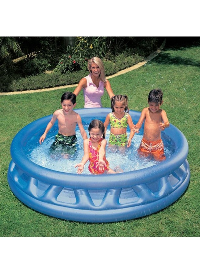 INTEX Superior Strength And Longer Durability Sturdy Frame Round Shaped Swimming Pool For Kids ‎188x20x46cm - Image 5