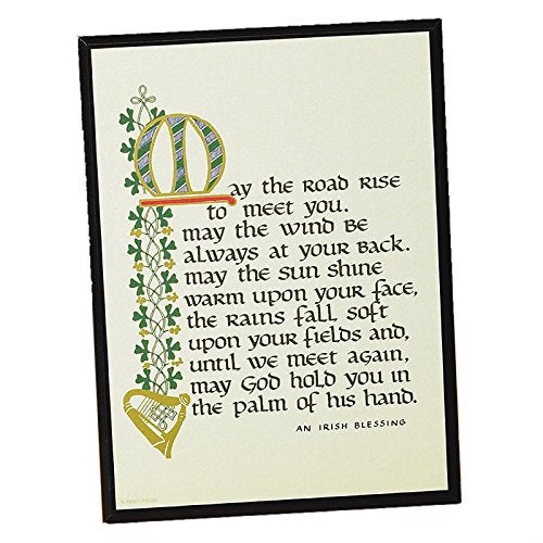Abbey + CA Gift لوحة هدية آبي، لتكن الطريق ترتفع، 5.63 × 7.63" - 56597U، أسود - Image 5
