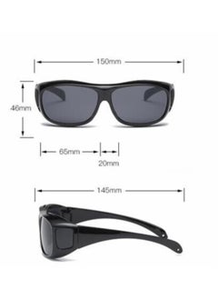 SYOSI 3 PCS Goggles Anti-UV Dustproof Windproof Motorcycle Sunglasses Outdoor Cycling Glasses Desert Sand Dust Mirror Bicycle Mirrors Sports Glasses Driving Night Vision Sports Safety Glasses  - Image 5