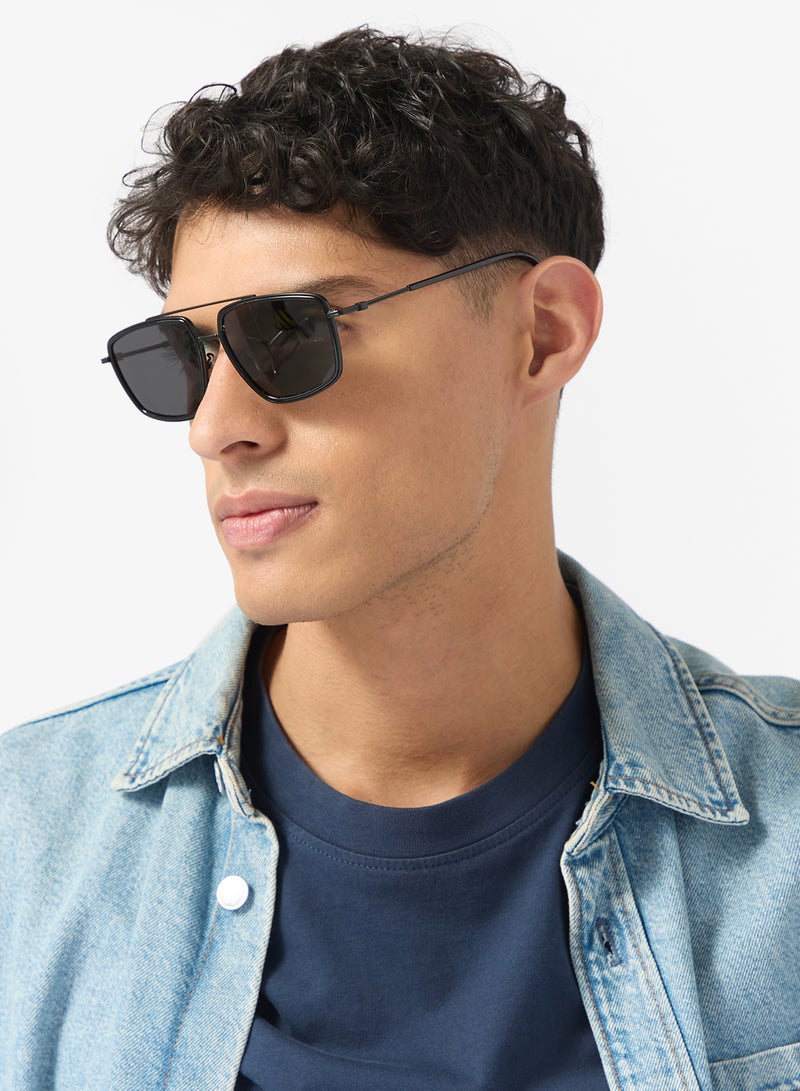 Robert Wood Casual Oversize Polarized Lens Sunglasses - Image 5