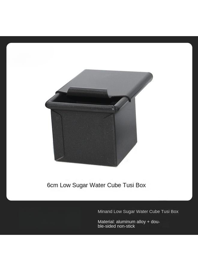 Bluejw Square With Lid Xiaosheng Tusi Mold 5/6/7.5/10cm Rubik's Cube Toast Baking Water Cube Mold Commercial. - Image 1