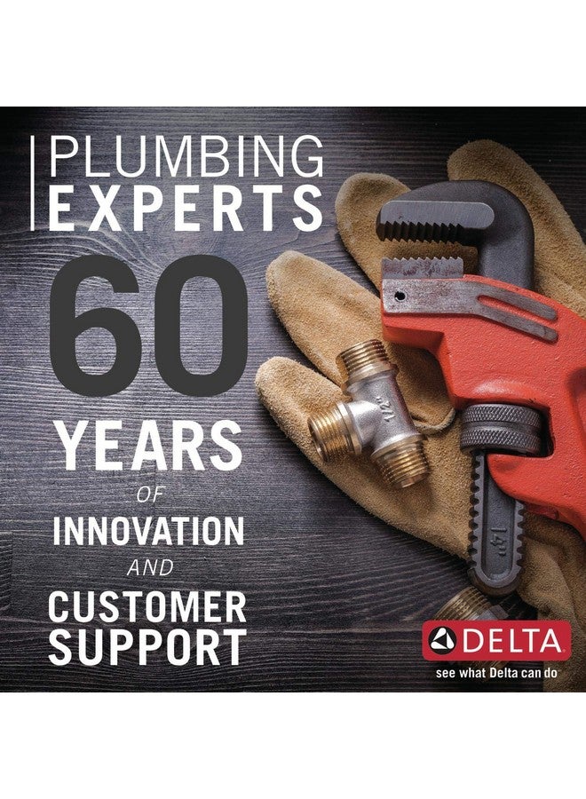 Delta Faucet Shower Handle Renovation Repair Trim Kit for Delta 600 Series Tub, Chrome RP54870 - Image 2