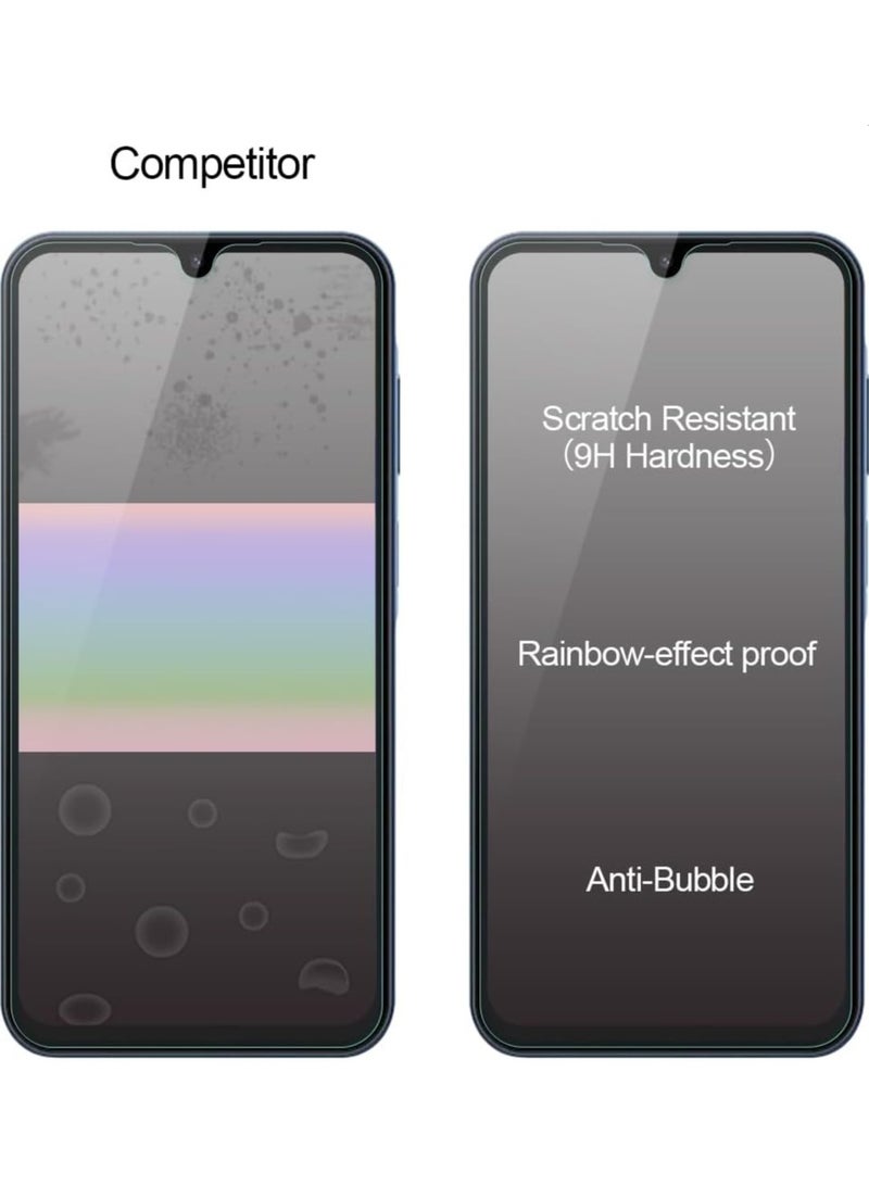 (2 Pack) Designed for Samsung Galaxy A15 5G Glass Screen Protector, Anti Scratch, Bubble Free - Image 2