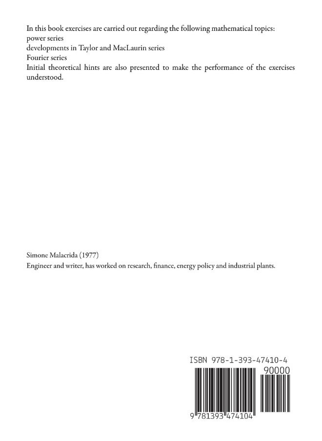 Exercises of Power, Taylor and Fourier Series  - Image 2