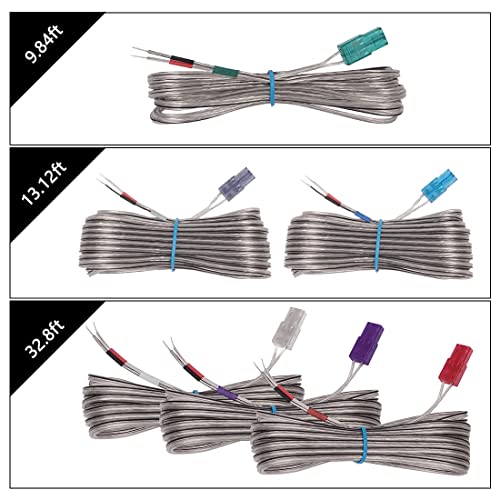 Seayoo Set of 6 Wires Cords Cables for Sony Speaker DAV-HDZ235 DAV-HDZ278 DAV-HDZ284 DAV-HDZ485 DAV-SZ1000W DAV-TZ100 DAV-TZ135 DAV-TZ150 DAV-TZ200 DAV-TZ210 DAV-TZ215 DAV-TZ230 DAV-TZ300 DAV-TZ510 DAV-TZ630 - Image 3