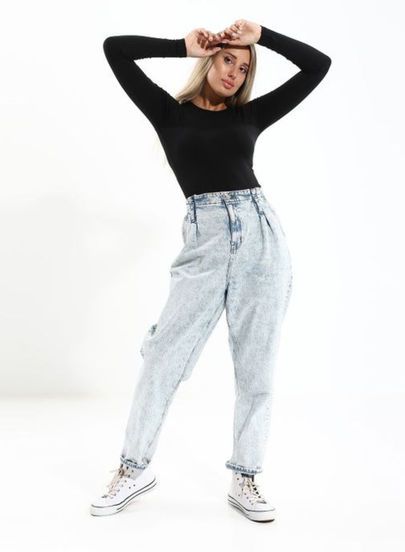 COTTONIL Women Cotton Full Sleeve Basic Body Top  - Image 3