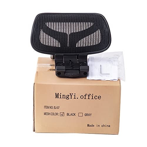 MingYi.office New Headrest for Herman Miller Classic and Remastered Aeron Office Chair Black/Graphite Headrest Only - Chair Not Included (for Classic Aeron) - Image 5