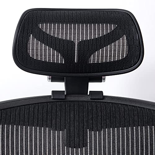 MingYi.office New Headrest for Herman Miller Classic and Remastered Aeron Office Chair Black/Graphite Headrest Only - Chair Not Included (for Classic Aeron) - Image 1
