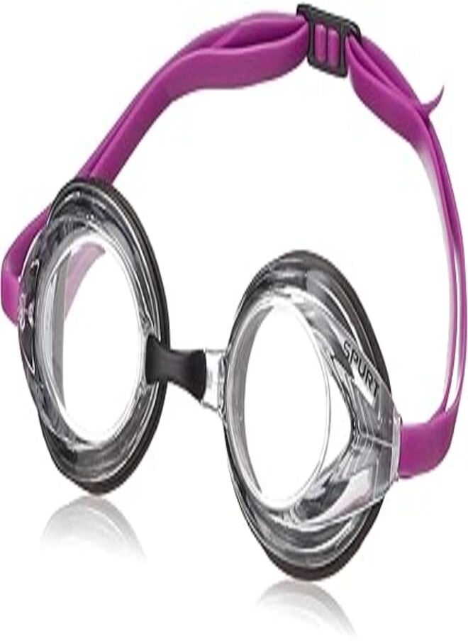 SPURT Swimming Goggles with Transparent Lenses N2BAFJ-7 Black and Purple - pzsku/Z02FA82E3ED981924CACDZ/45/_/1722024423/e942fa74-652b-4028-aeac-d097f3ad0375